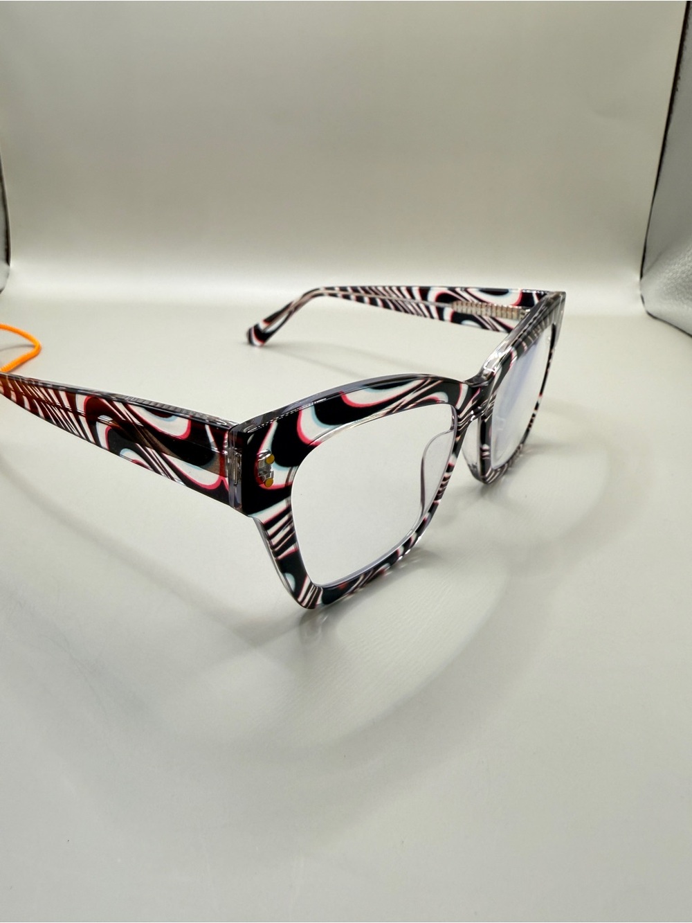 Vooglam Bold Square Eyeglasses, unknown prescription - Picture 3 of 6